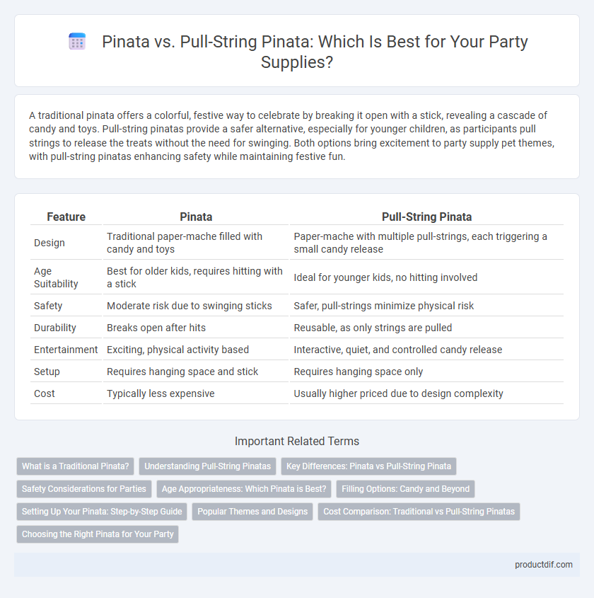 Pinata vs. Pull-String Pinata: Which Is Best for Your Party Supplies?