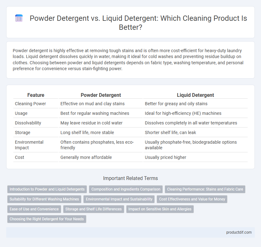 Powder Detergent vs. Liquid Detergent: Which Cleaning Product Is Better?