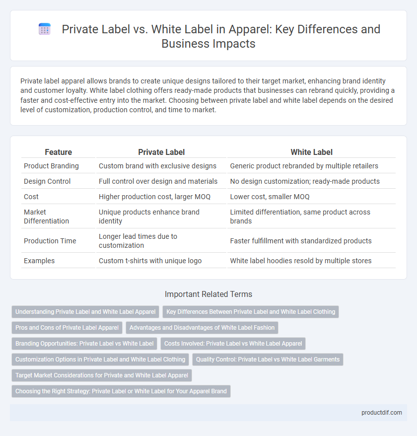 Private Label vs. White Label in Apparel: Key Differences and Business Impacts
