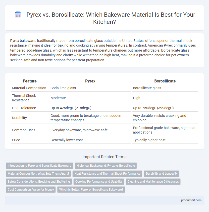 Pyrex vs. Borosilicate: Which Bakeware Material Is Best for Your Kitchen?