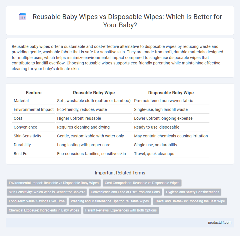 Reusable Baby Wipes vs Disposable Wipes: Which Is Better for Your Baby?