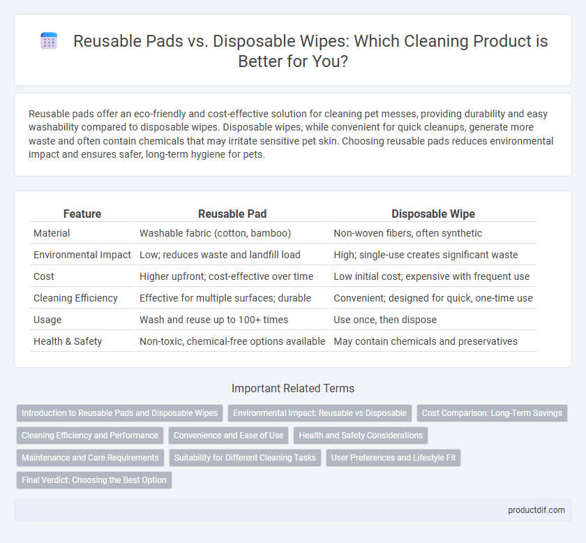 Reusable Pads vs. Disposable Wipes: Which Cleaning Product is Better for You?