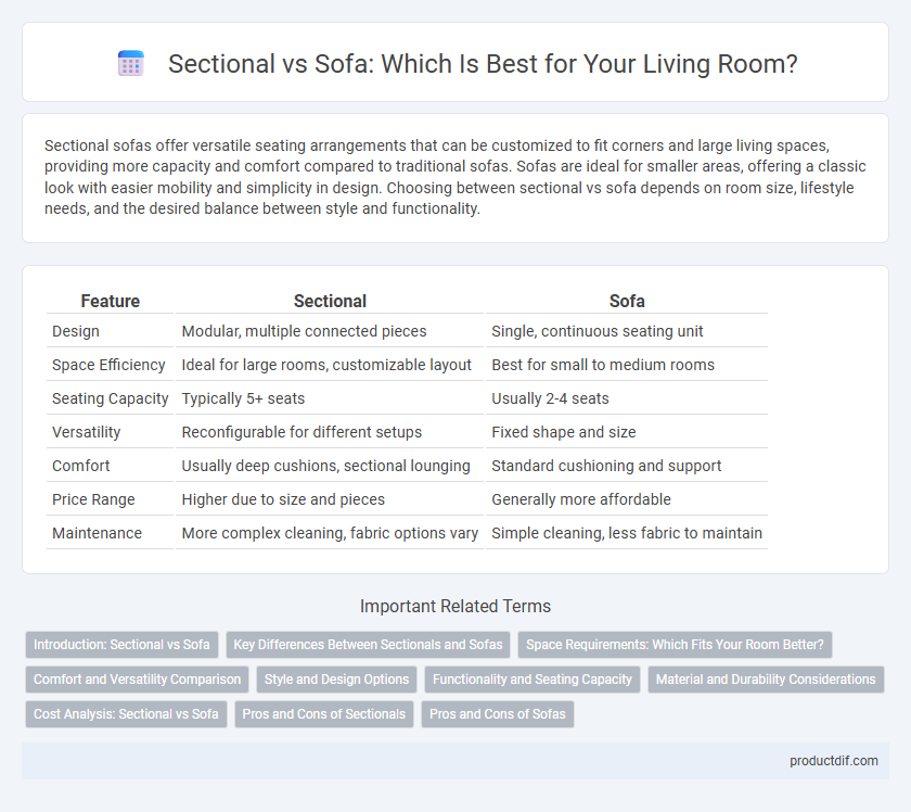 Sectional vs Sofa: Which Is Best for Your Living Room?