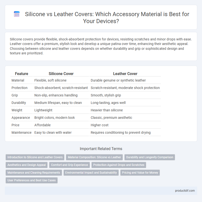 Silicone vs Leather Covers: Which Accessory Material is Best for Your Devices?