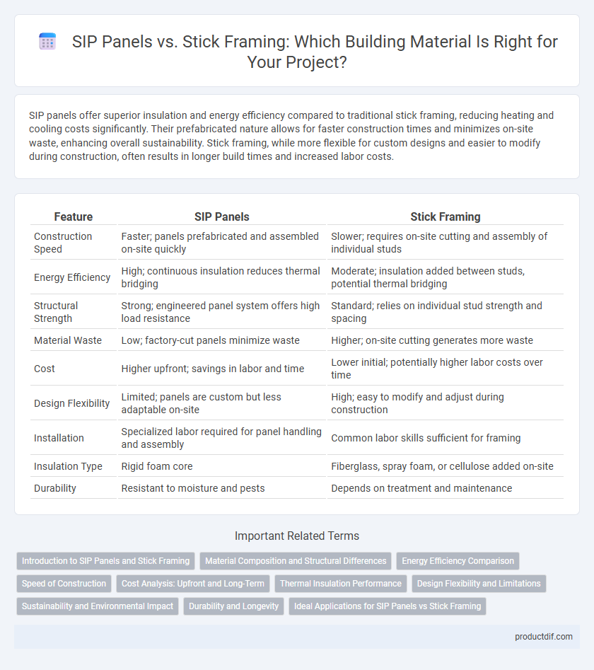 SIP Panels vs. Stick Framing: Which Building Material Is Right for Your Project?