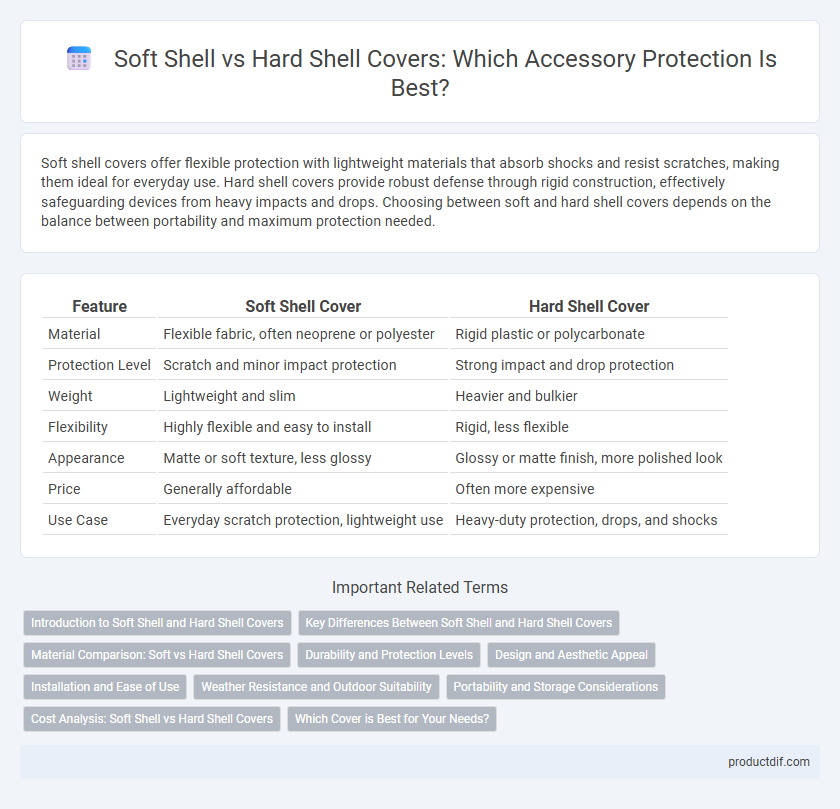Soft Shell vs Hard Shell Covers: Which Accessory Protection Is Best?