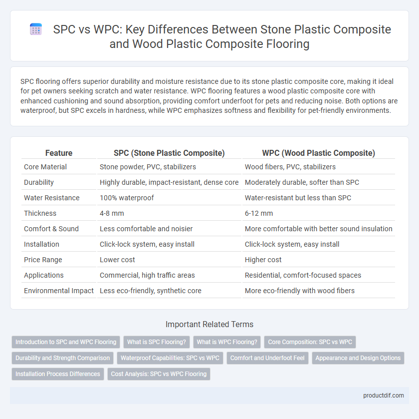 SPC vs WPC: Key Differences Between Stone Plastic Composite and Wood Plastic Composite Flooring