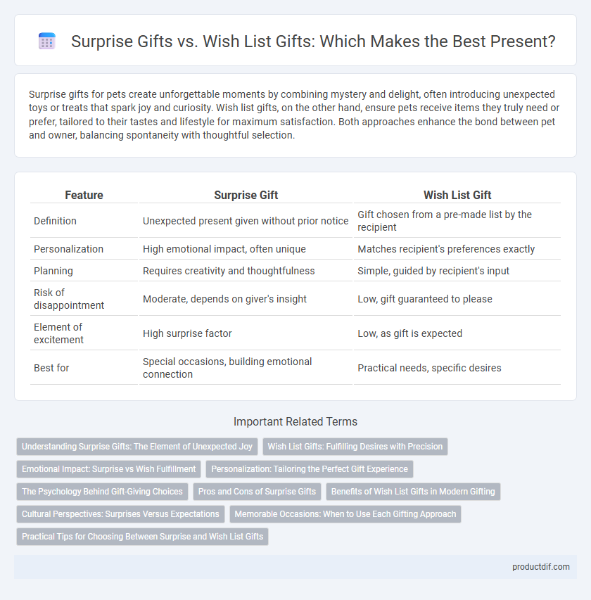 Surprise Gifts vs. Wish List Gifts: Which Makes the Best Present?