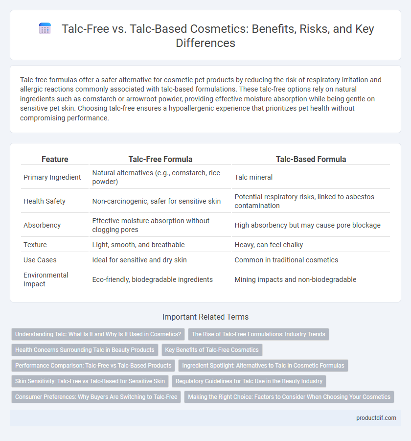Talc-Free vs. Talc-Based Cosmetics: Benefits, Risks, and Key Differences