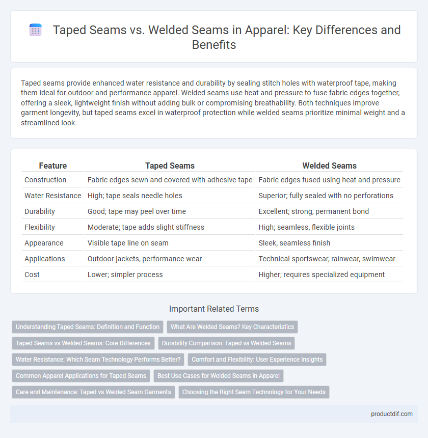 Taped Seams vs. Welded Seams in Apparel: Key Differences and Benefits