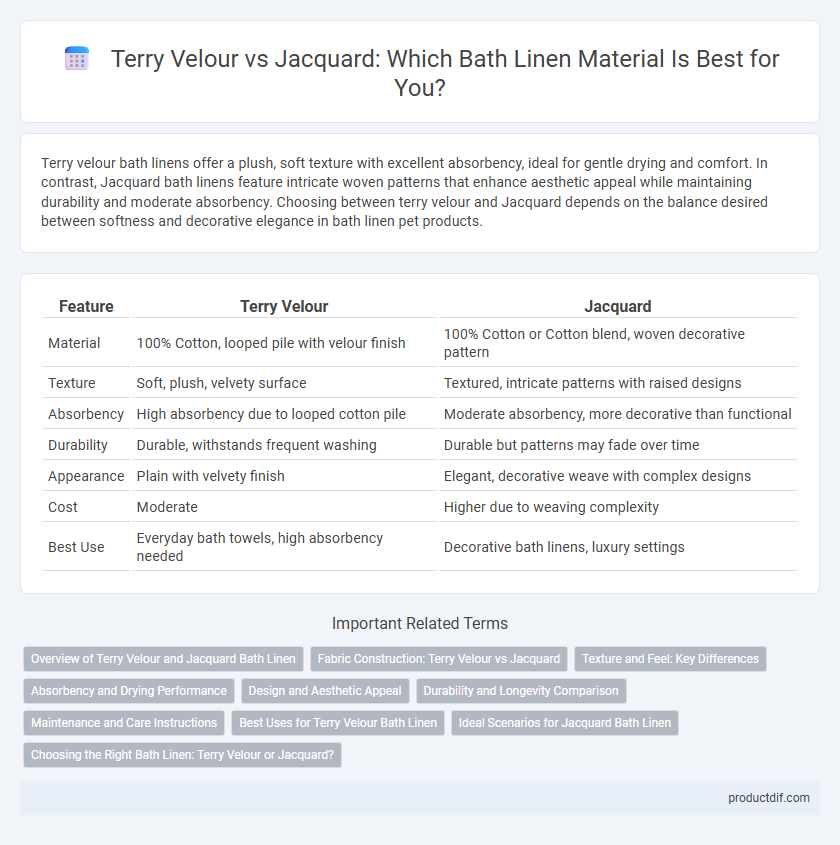 Terry Velour vs Jacquard: Which Bath Linen Material Is Best for You?