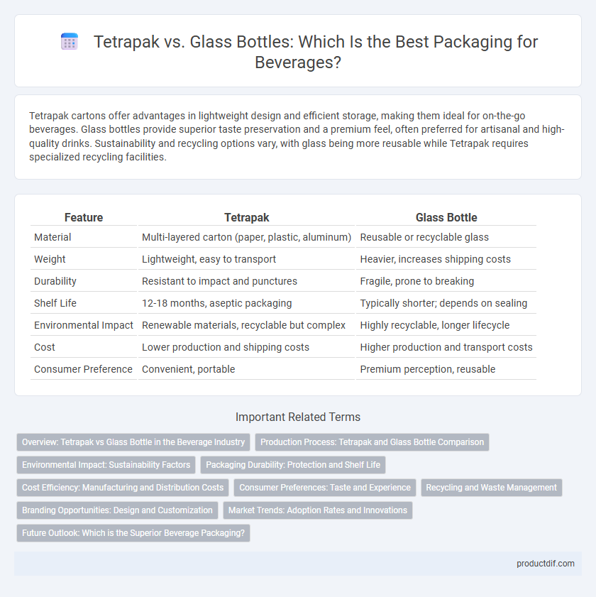 Tetrapak vs. Glass Bottles: Which Is the Best Packaging for Beverages?
