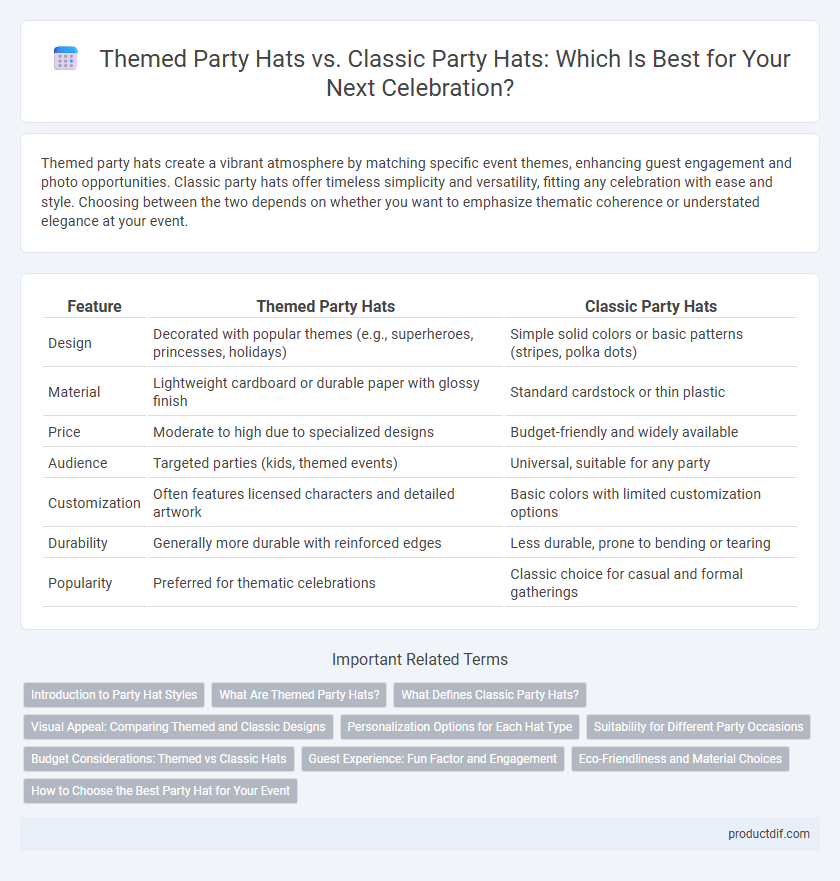 Themed Party Hats vs. Classic Party Hats: Which Is Best for Your Next Celebration?