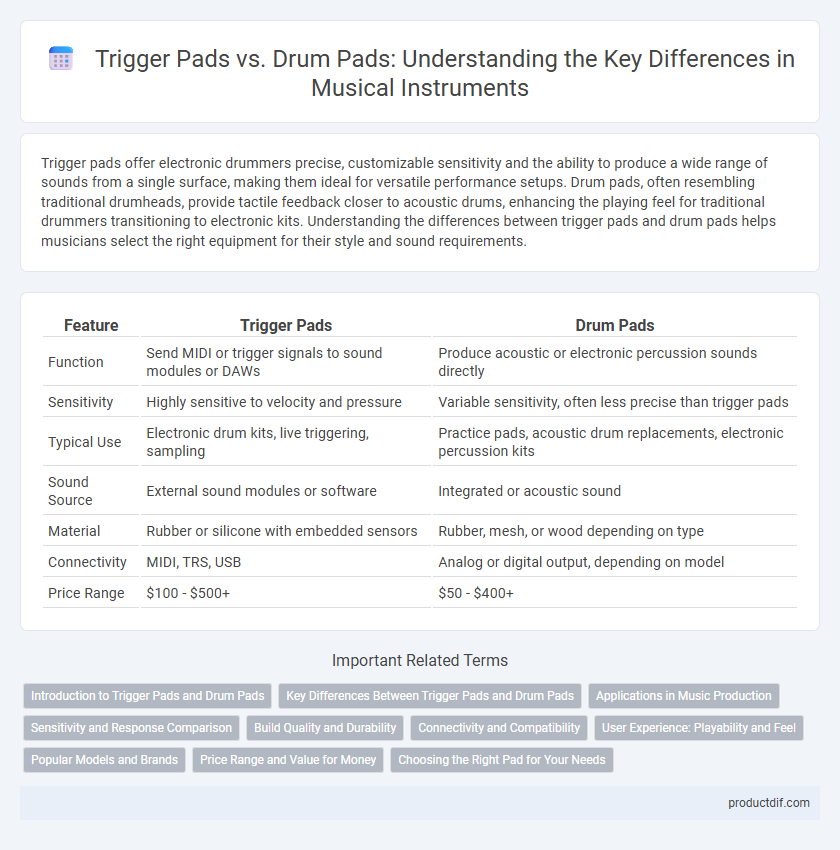 Trigger Pads vs. Drum Pads: Understanding the Key Differences in Musical Instruments