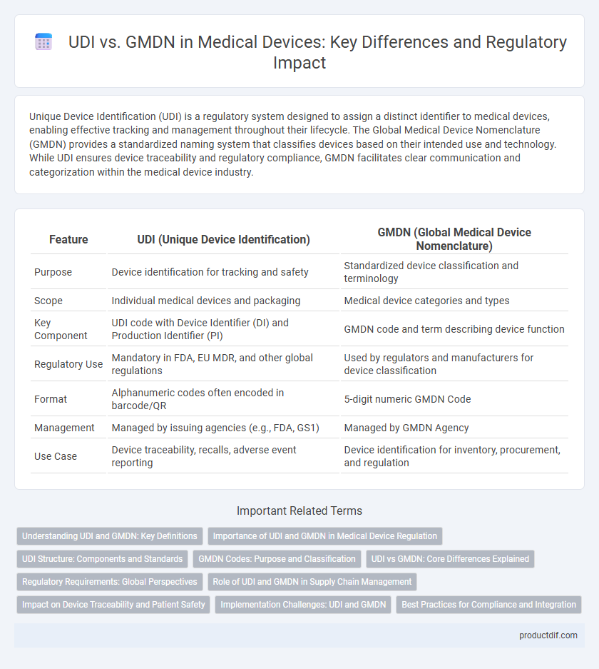 UDI vs. GMDN in Medical Devices: Key Differences and Regulatory Impact