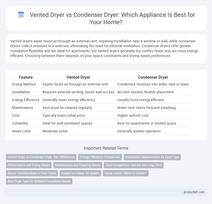 Vented Dryer vs Condenser Dryer: Which Appliance Is Best for Your Home?