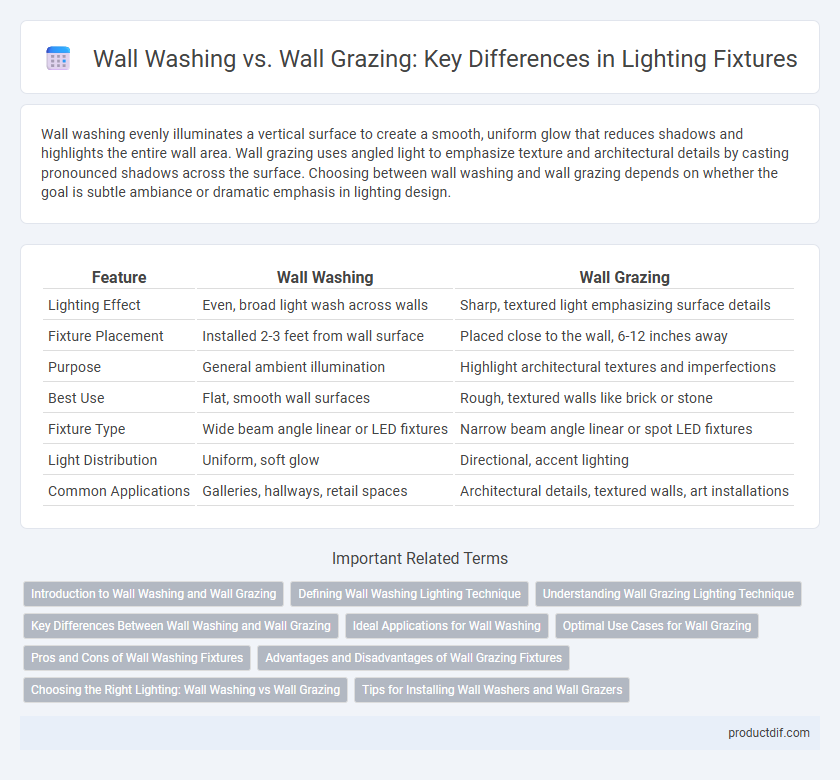 Wall Washing vs. Wall Grazing: Key Differences in Lighting Fixtures