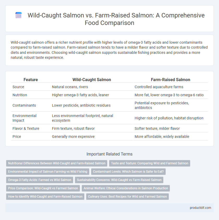 Wild-Caught Salmon vs. Farm-Raised Salmon: A Comprehensive Food Comparison