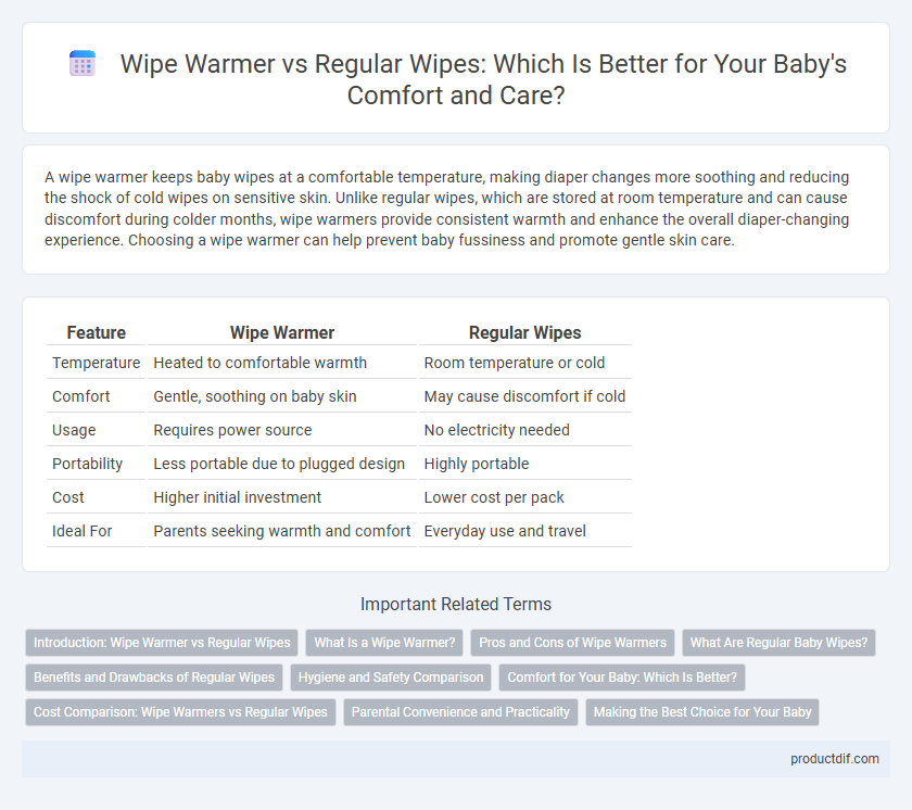 Wipe Warmer vs Regular Wipes: Which Is Better for Your Baby's Comfort and Care?