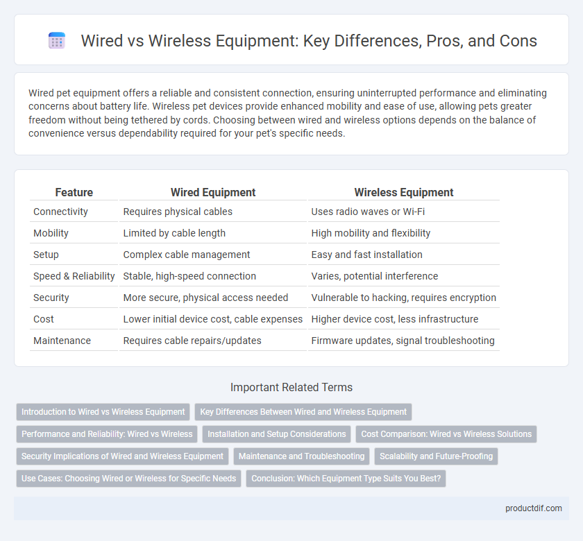 Wired vs Wireless Equipment: Key Differences, Pros, and Cons