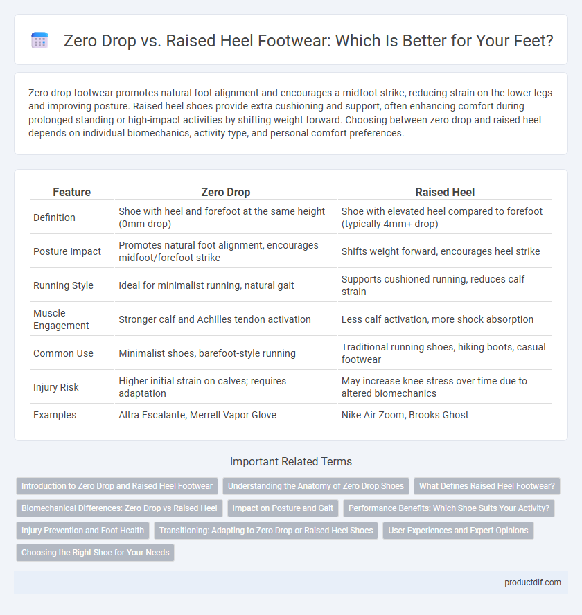 Zero Drop vs. Raised Heel Footwear: Which Is Better for Your Feet?